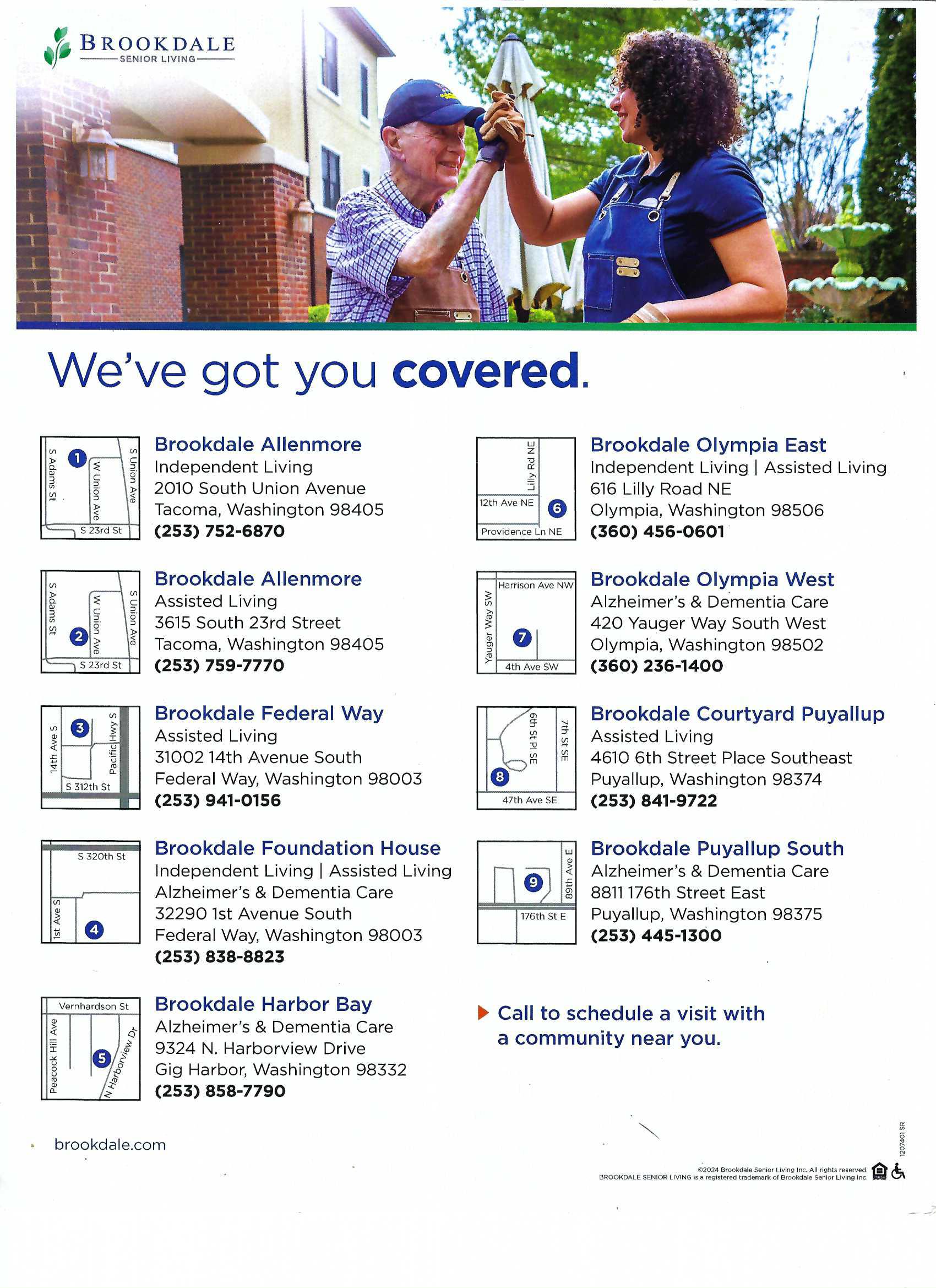 Brookdale Senior Living - We've got you covered